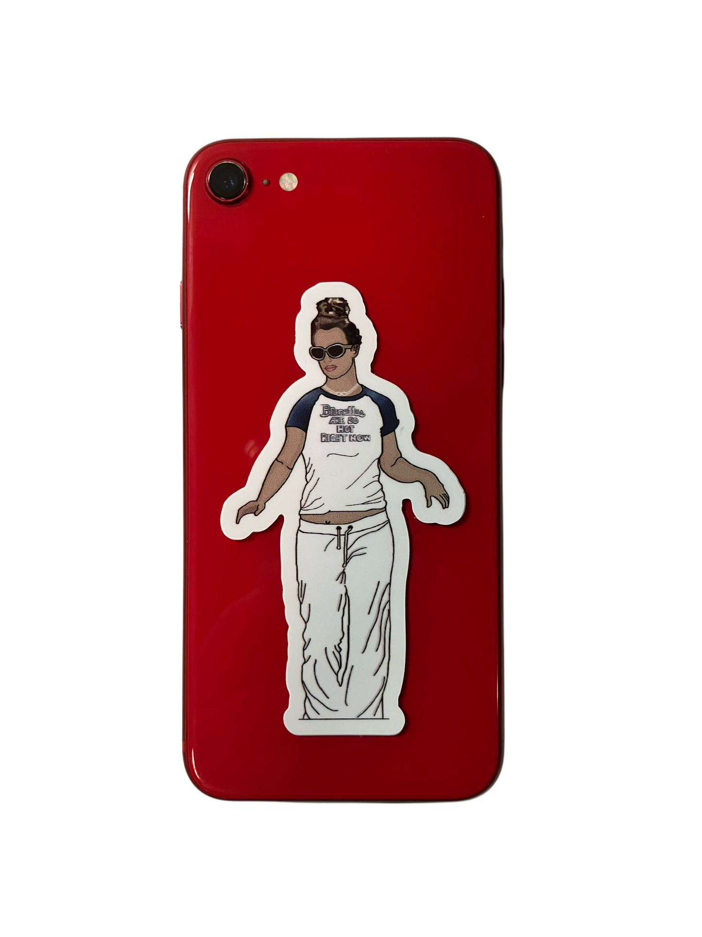Britney Spears “Brunettes Are So Hot” Sticker
