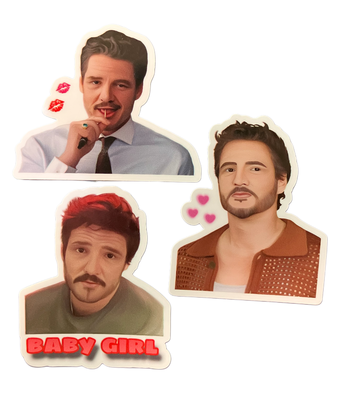 Pedro Pascal Sticker Bundle