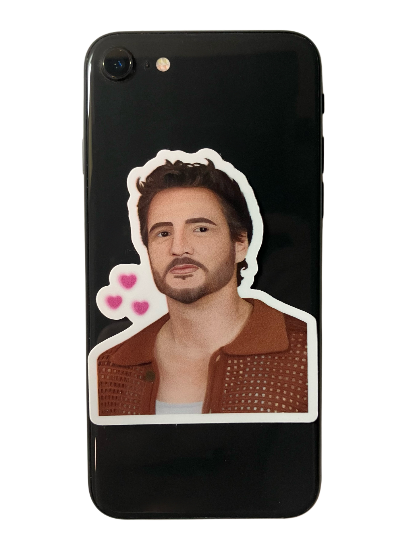 Pedro Pascal “Hearts” Sticker