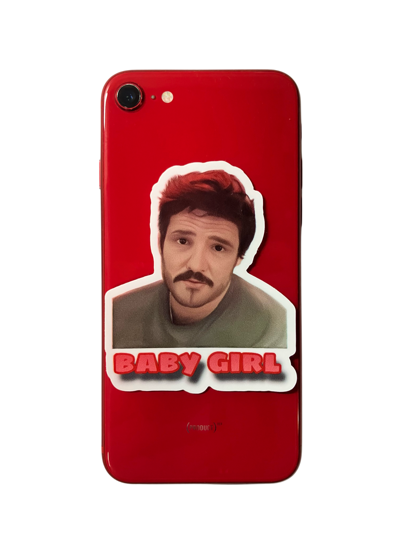Pedro Pascal “Baby Girl” Sticker