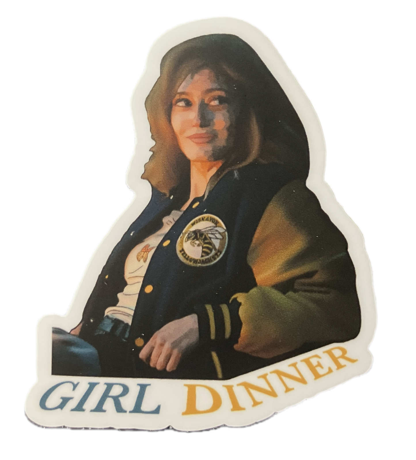 “Girl Dinner” Yellowjackets Sticker