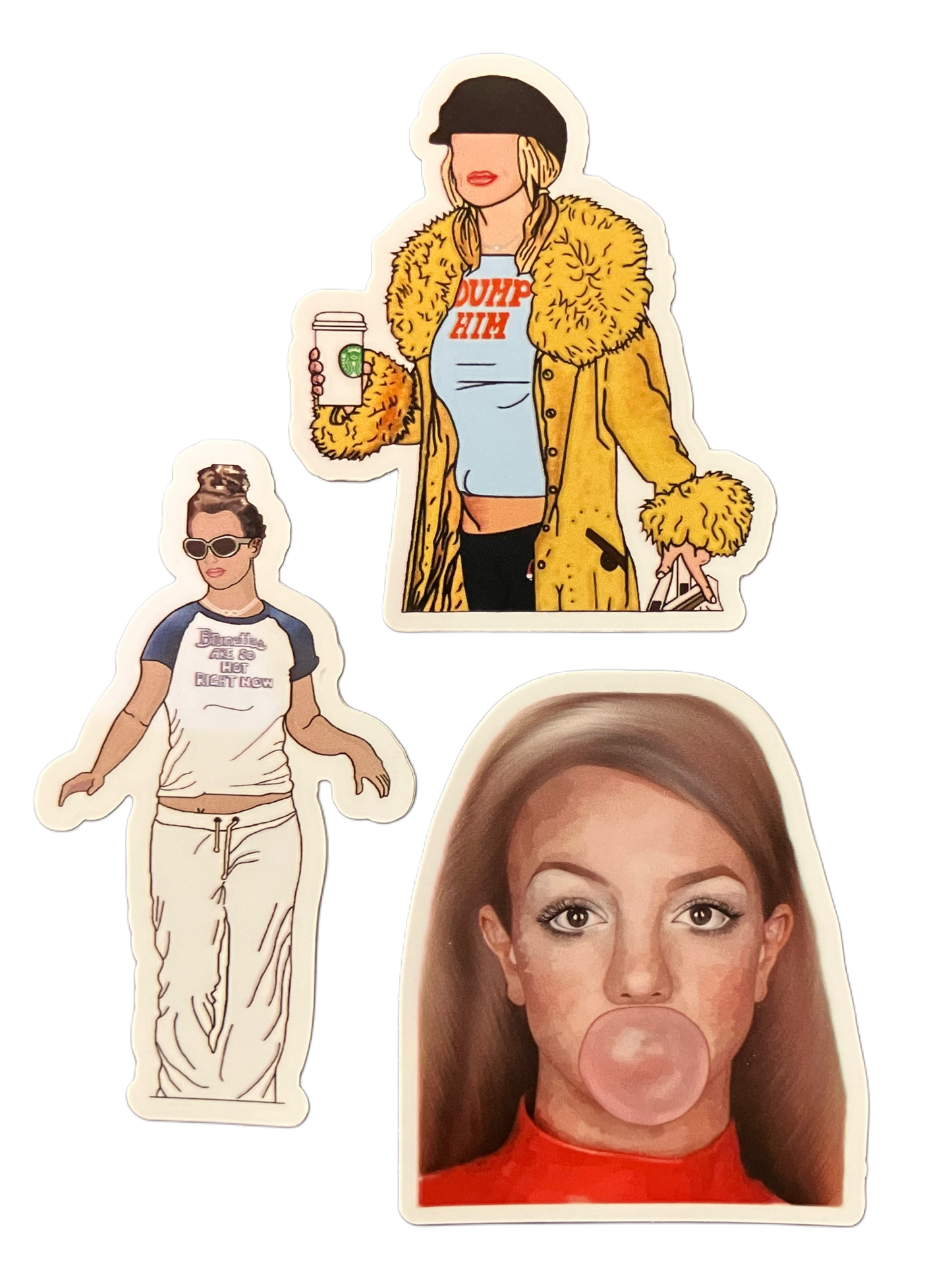Brittney Spears Sticker Bundle
