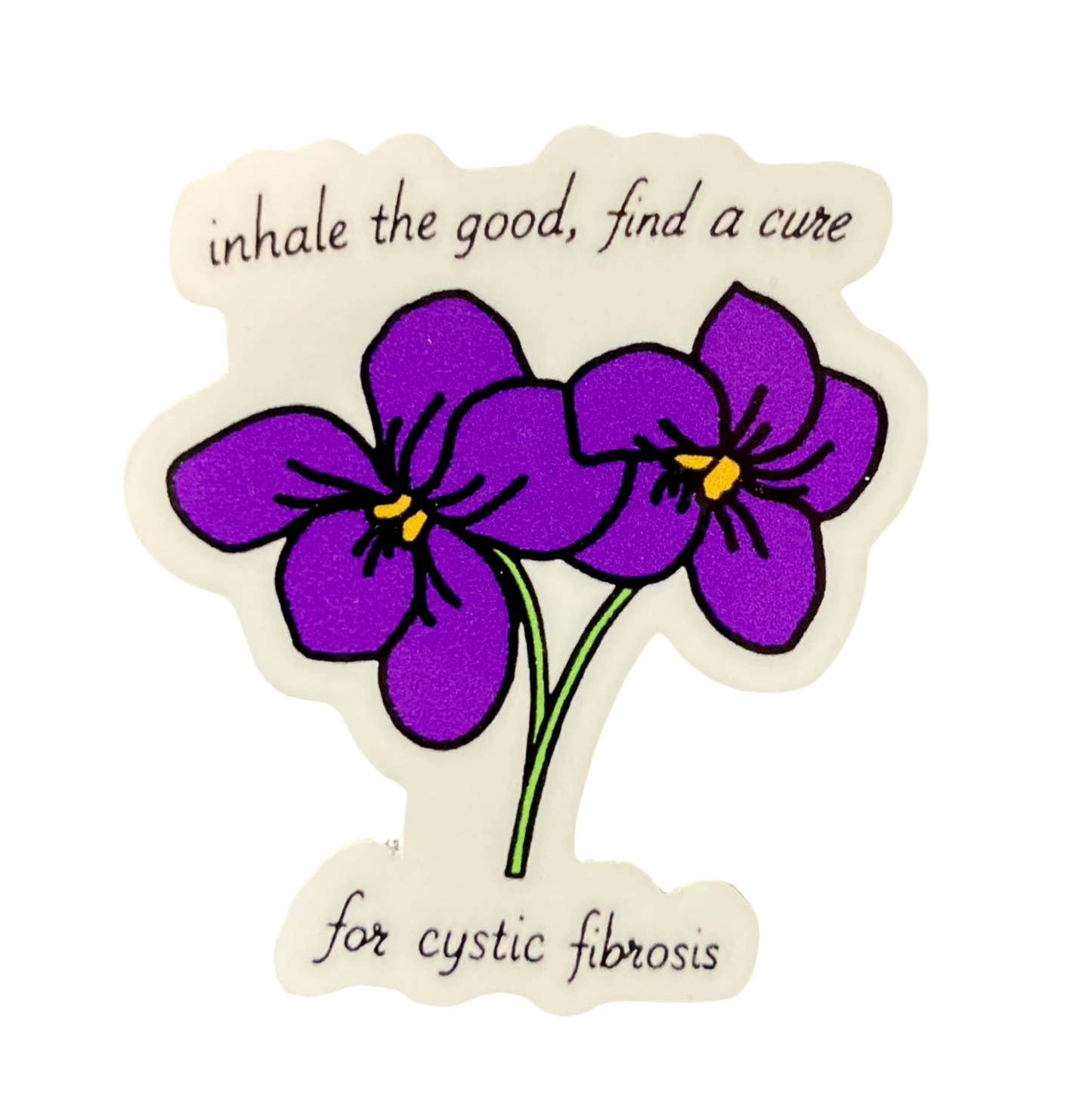 “Find A Cure” Sticker
