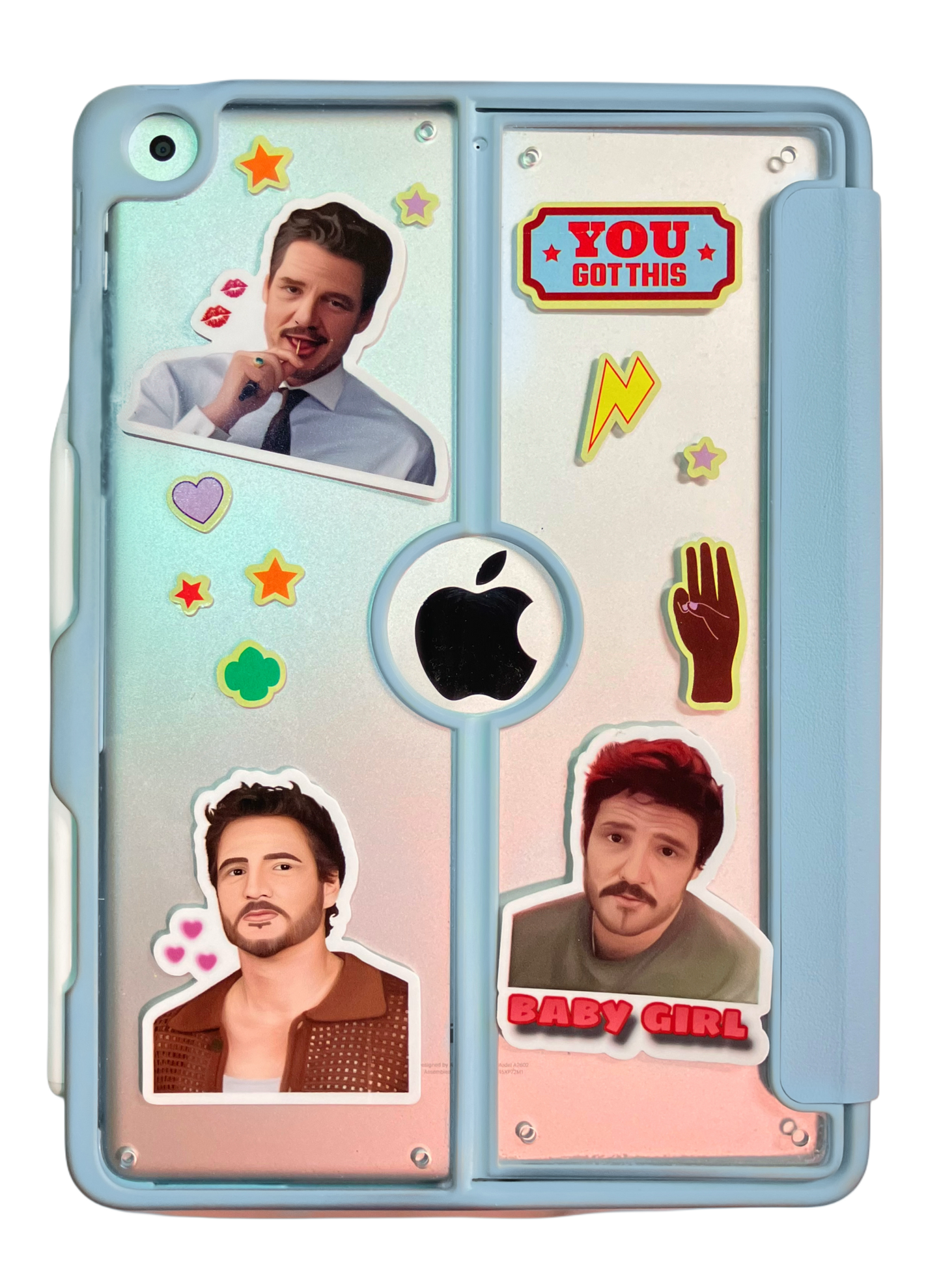 Pedro Pascal “Hearts” Sticker