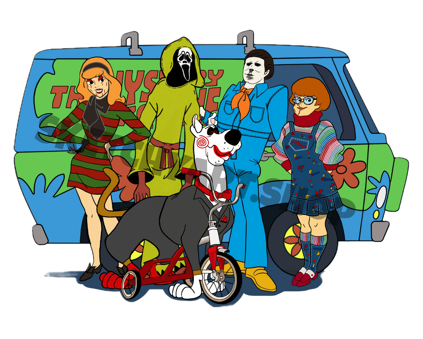 Scooby-Doo “Halloween Horrors” Sticker