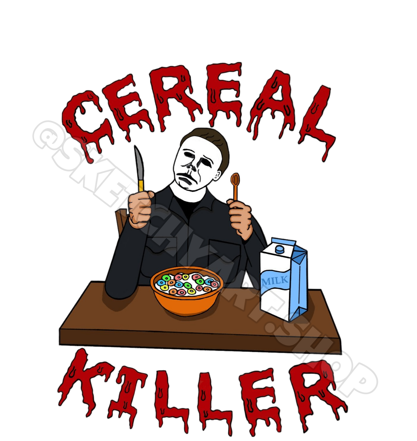 Michael Meyers “Cereal Killer” Sticker