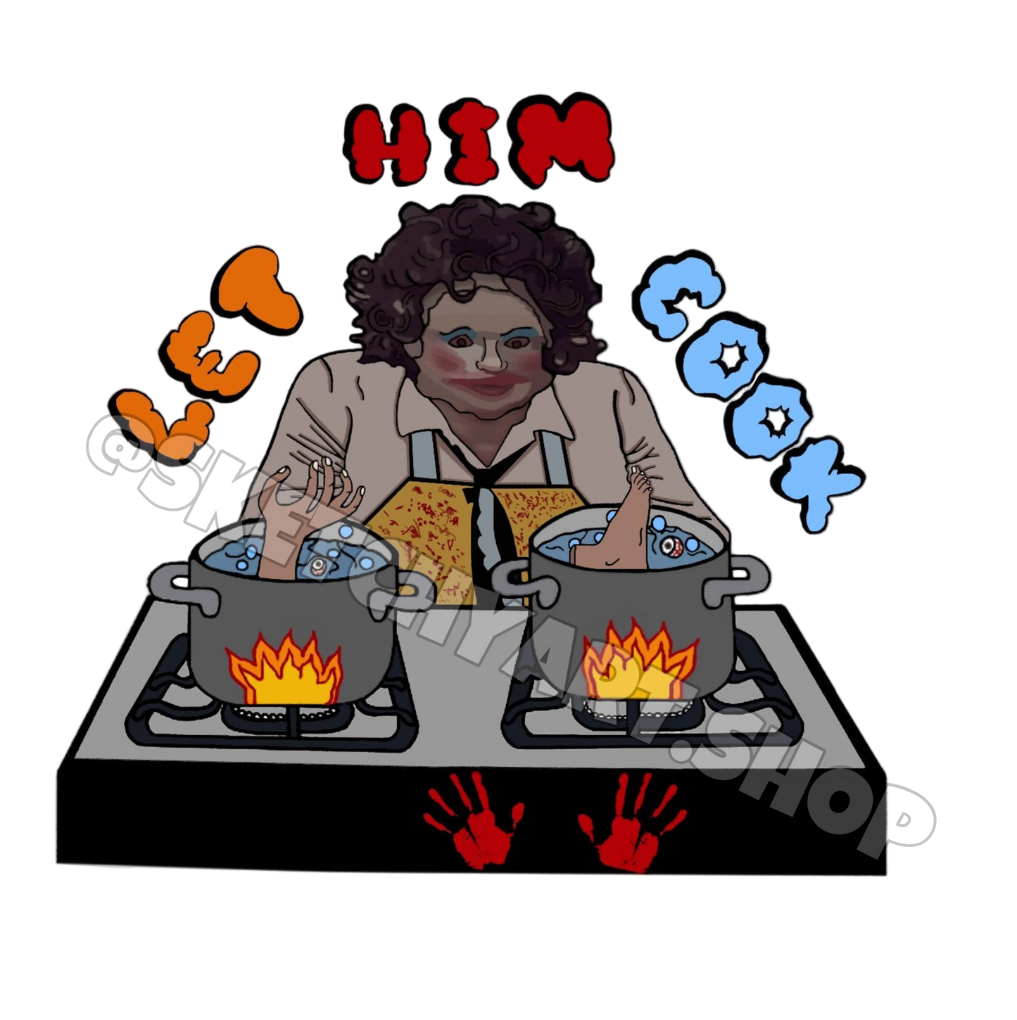 TCM “Let Him Cook” Sticker