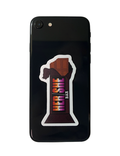 “Her/She” Lesbian Pride Sticker