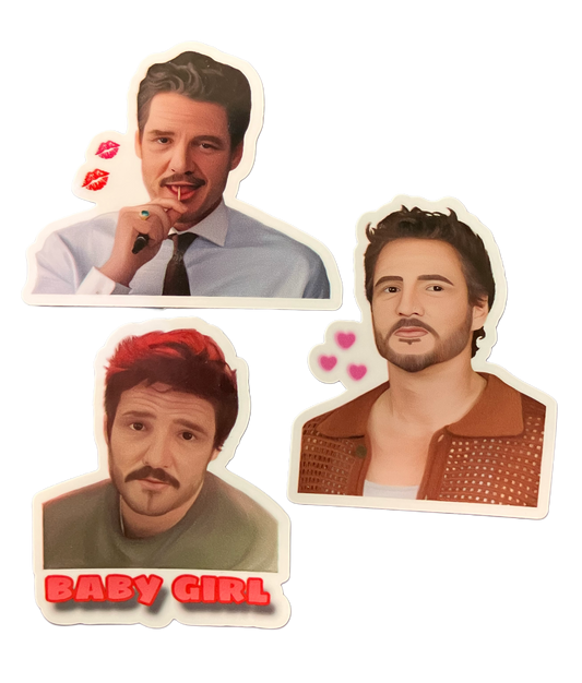 Pedro Pascal Sticker Bundle