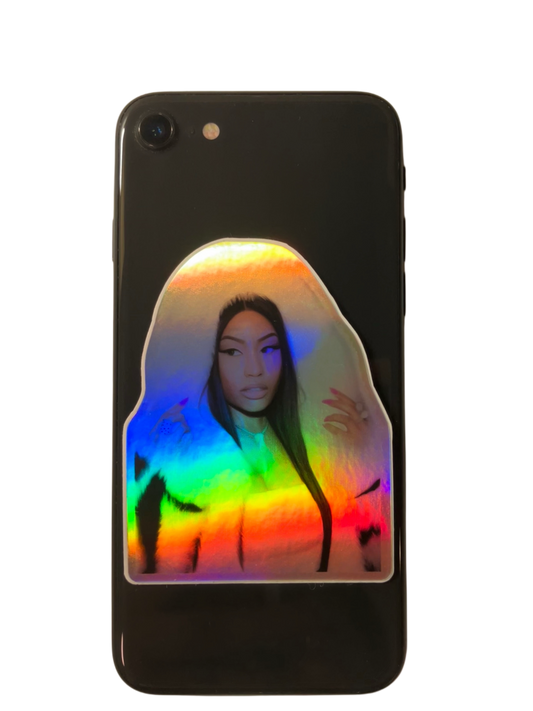Nicki Minaj Holographic Sticker