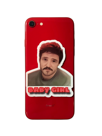 Pedro Pascal “Baby Girl” Sticker