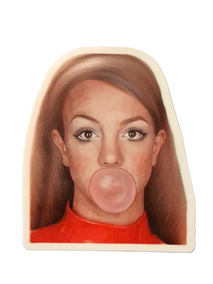 Britney Spears “Bubblegum” Sticker