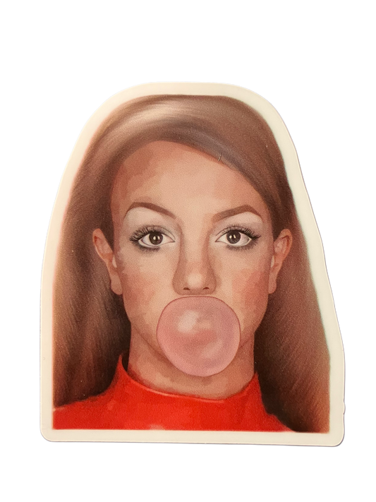 Britney Spears “Bubblegum” Sticker