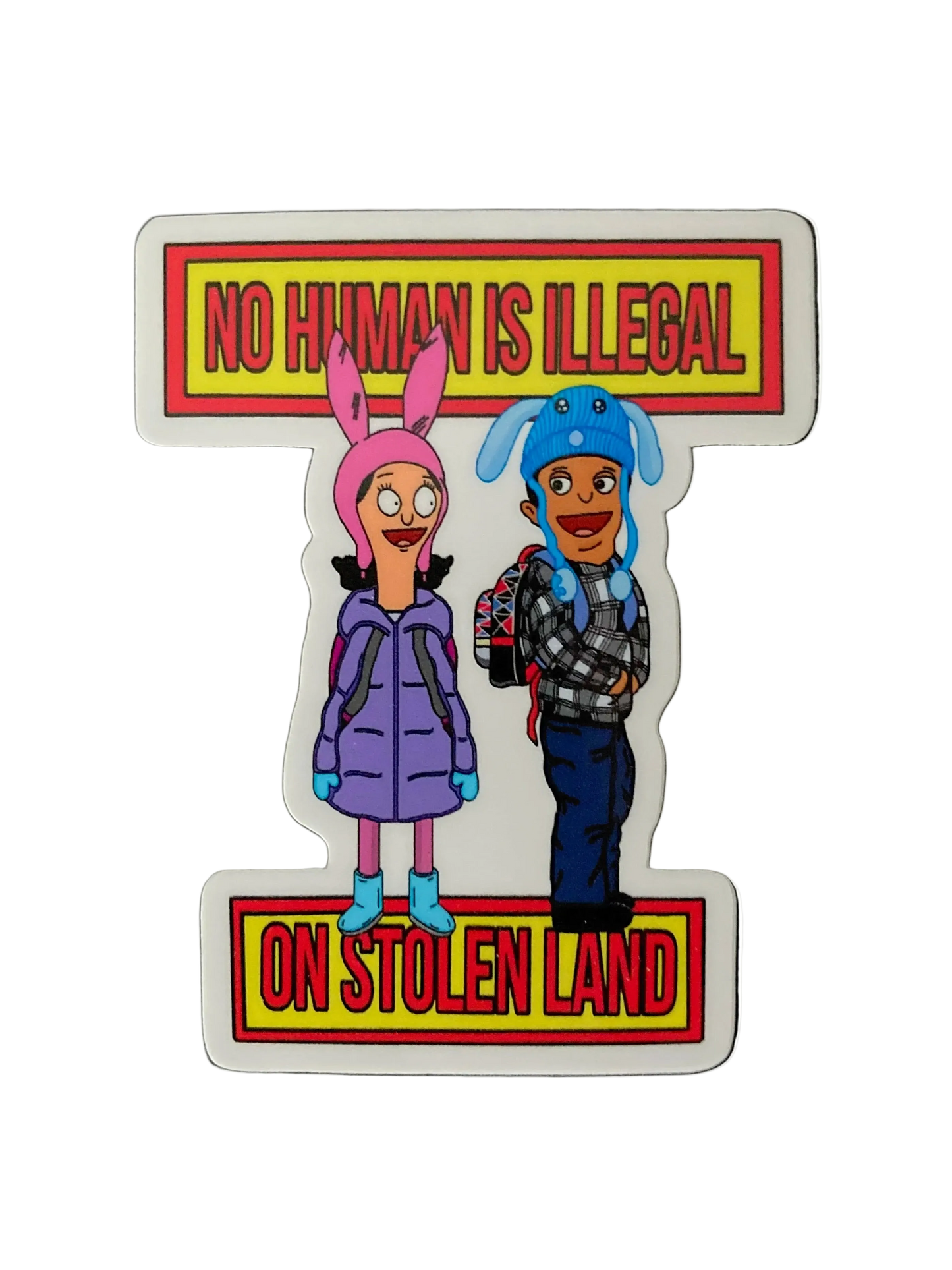 “Liam & Louise” Bob’s Burger Sticker