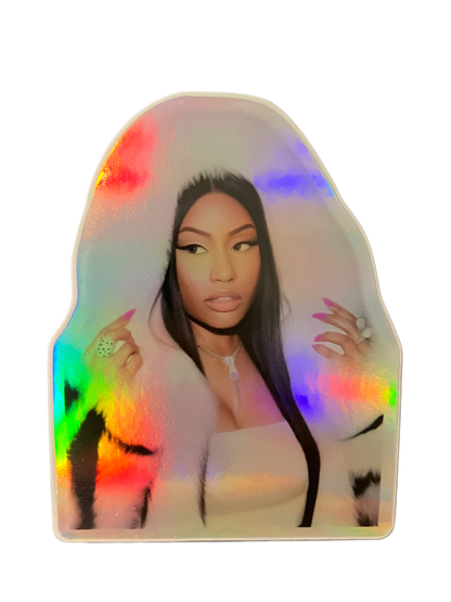 Nicki Minaj Holographic Sticker