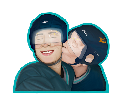 “Hollanov” Heated Rivalry Sticker