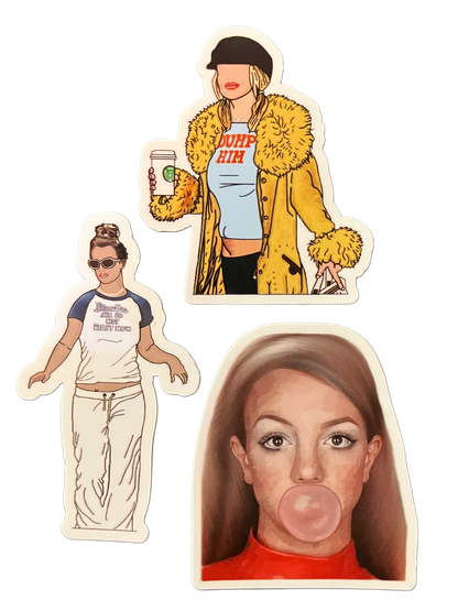 Brittney Spears Sticker Bundle
