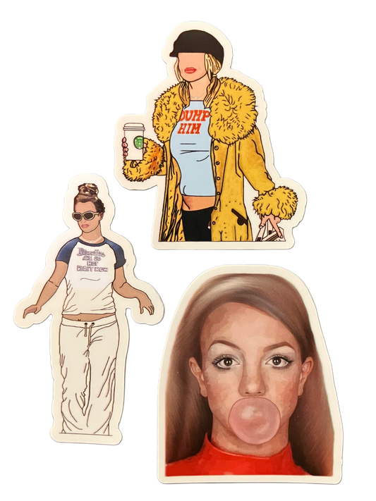 Brittney Spears Sticker Bundle