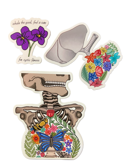 Cystic Fibrosis Sticker Bundle