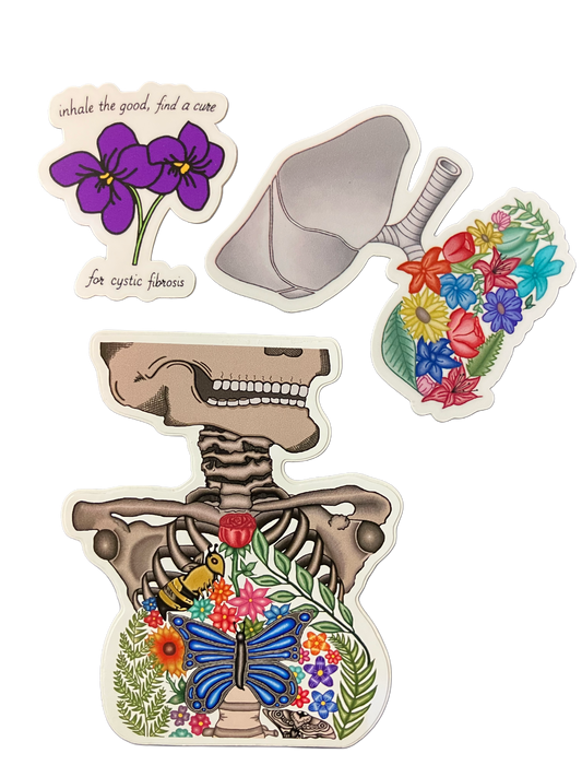 Cystic Fibrosis Sticker Bundle