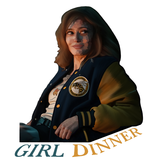 “Girl Dinner” Yellowjackets Sticker