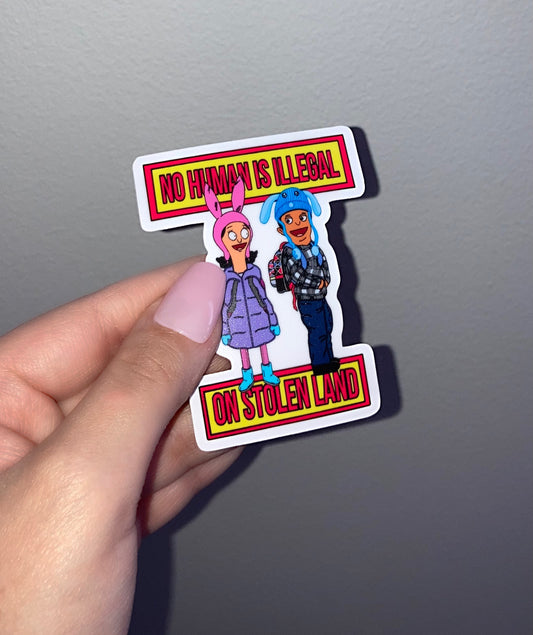 “Liam & Louise” Bob’s Burger Sticker